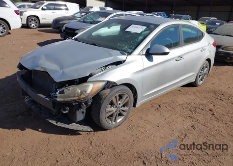 2017 Hyundai Elantra Se из США, поврежденный, VIN 5NPD84LFXHH084649